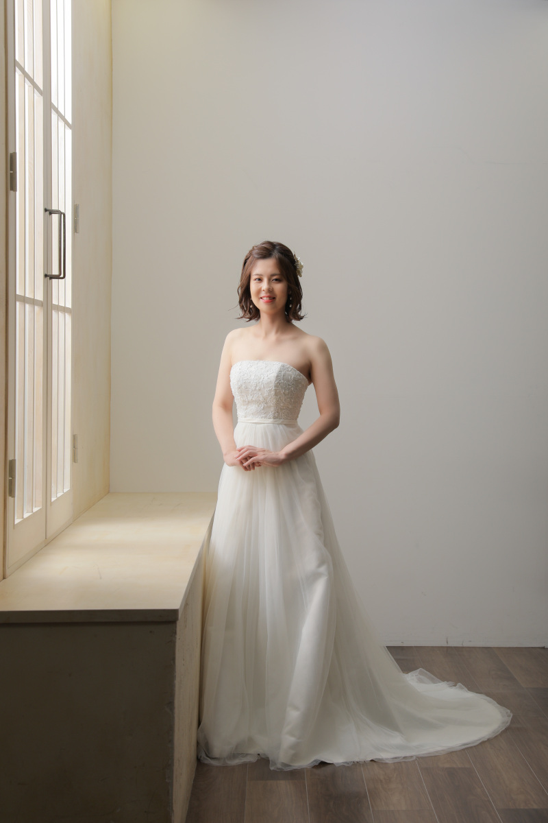 ご新婦様のソロショット。