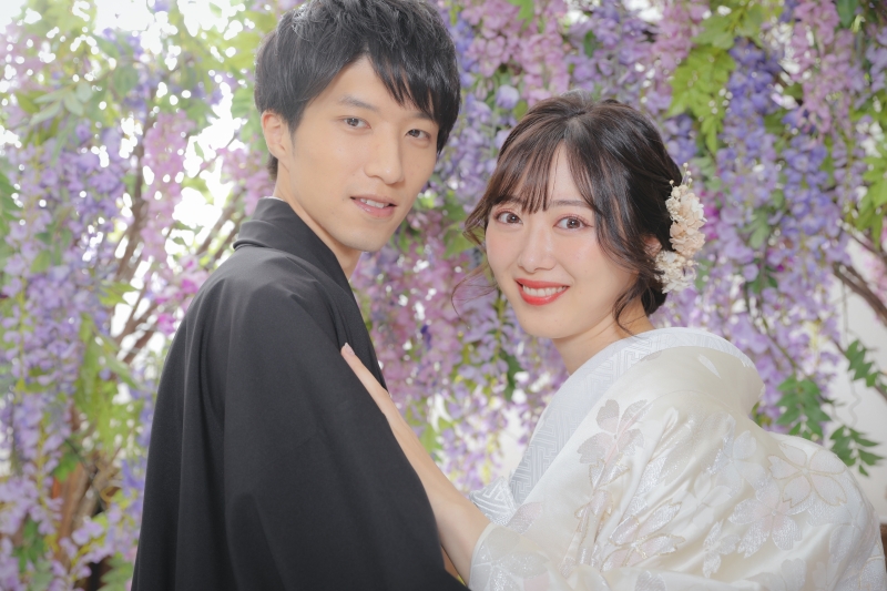 藤の花ブースでも♪