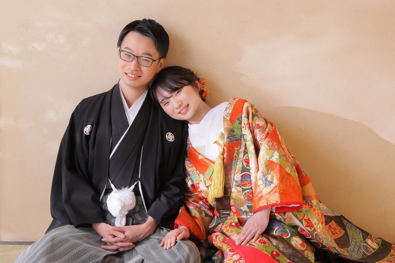 優しく寄り添うお二人