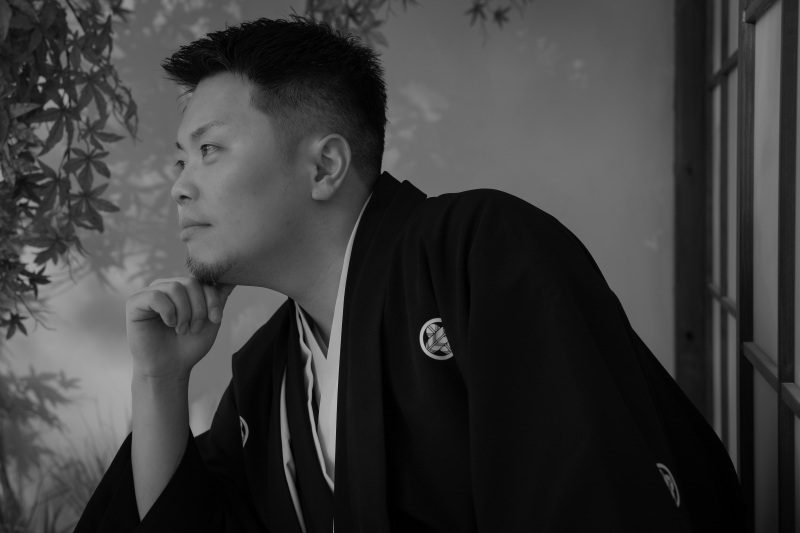 ご新郎様のソロショット。