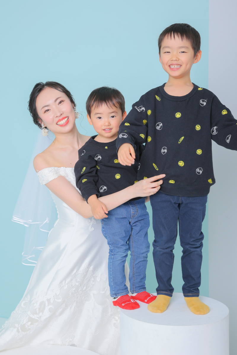 家族撮影！！浅草店にて。