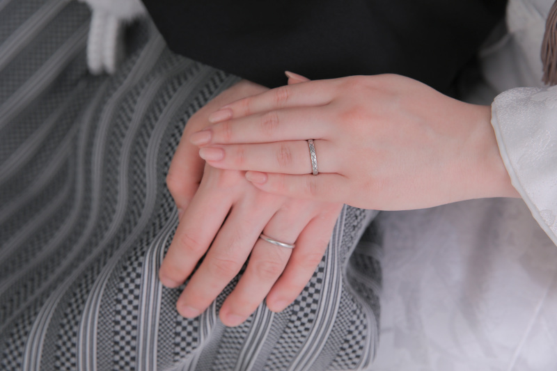 指輪ショット。