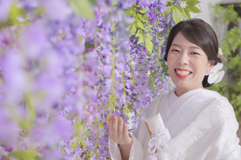 ご新婦様のソロショット