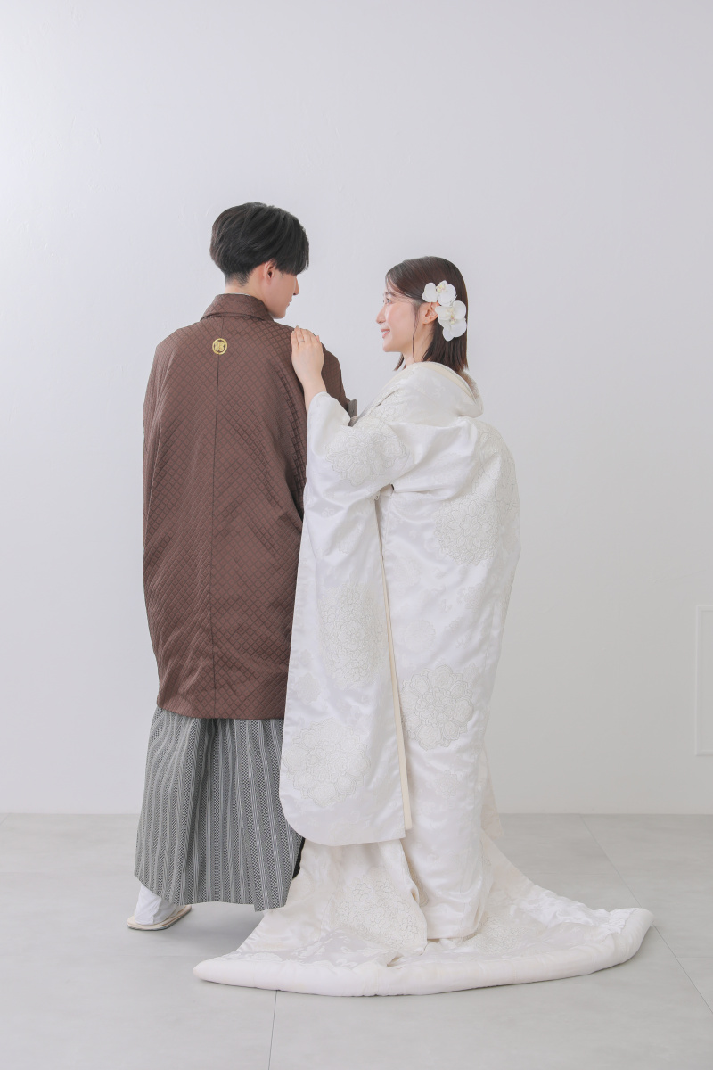 2着目は、白無垢にチェンジしました!