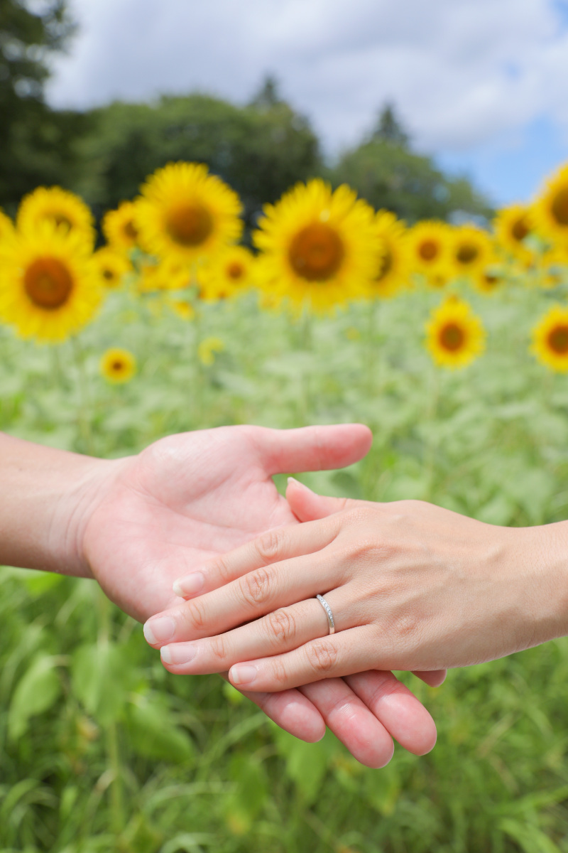 手元ショット。