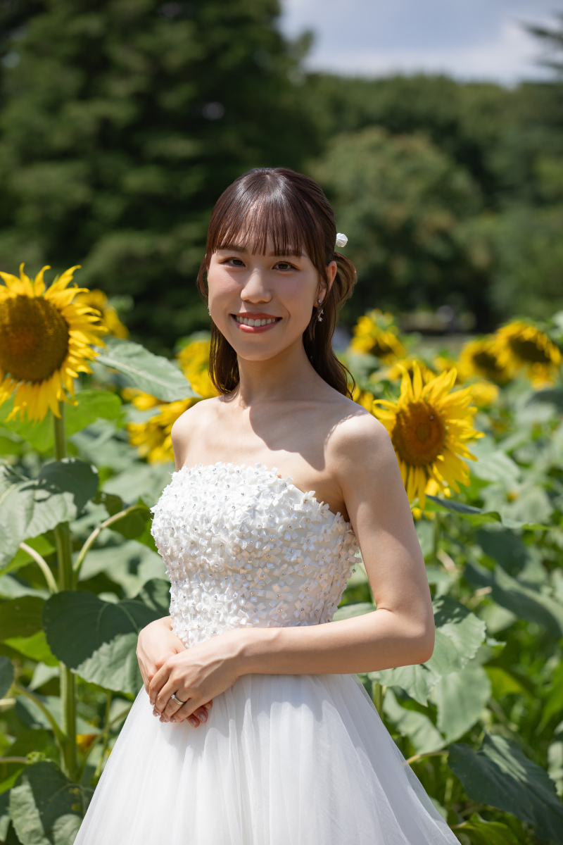 ご新婦様のソロショット