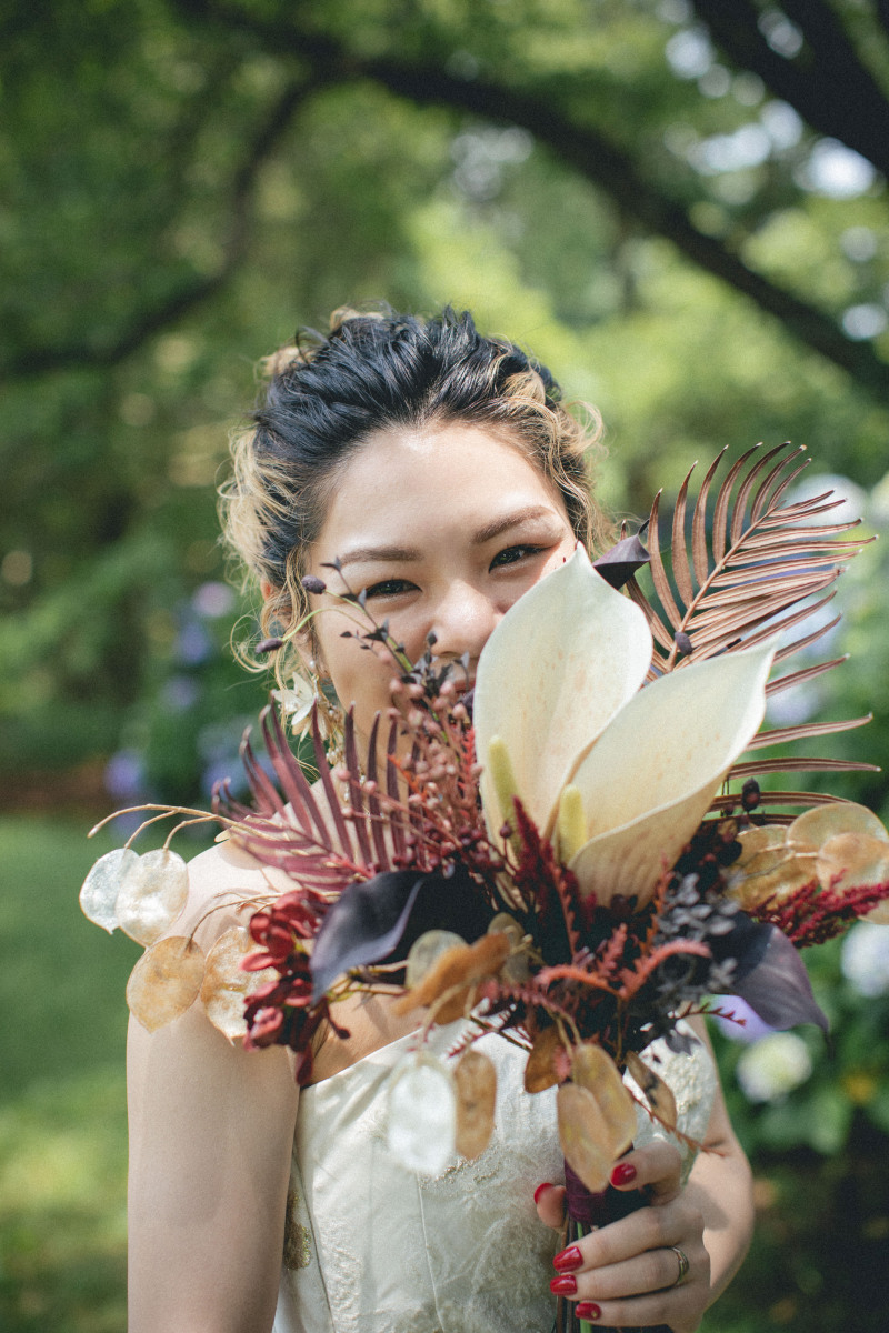 新婦さんのソロショット