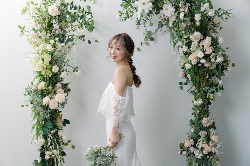 ご新婦様のソロショット