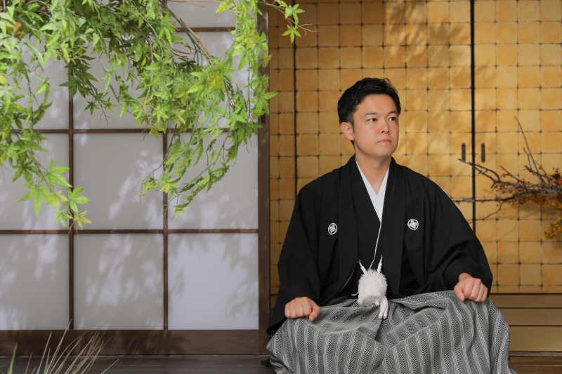 ご新郎様ソロショット