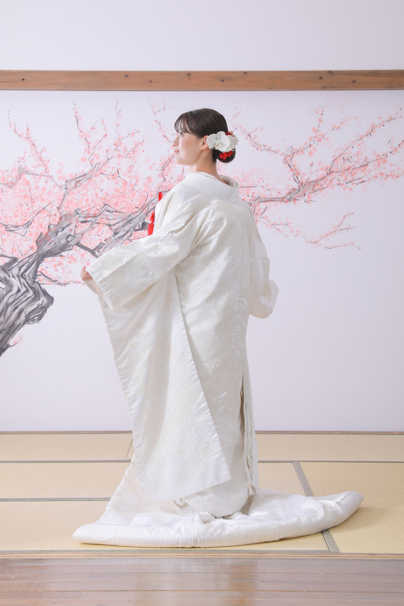 ご新婦様のソロショット。