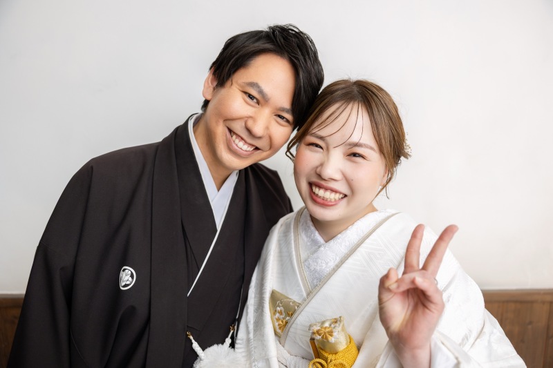 笑顔でピース！