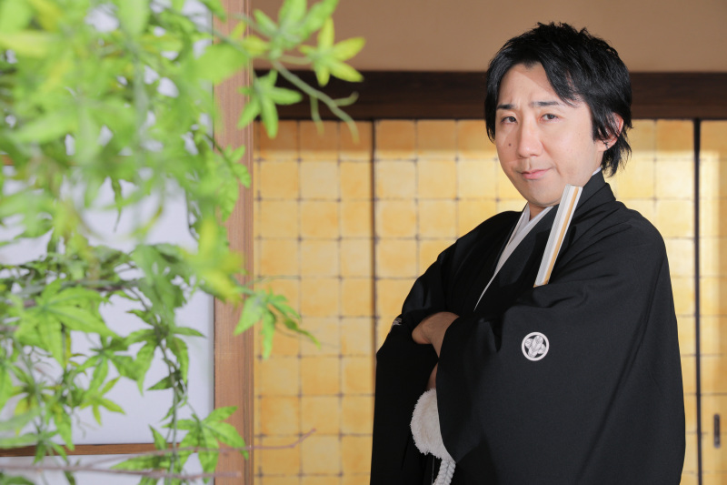 ご新郎様のソロショット。