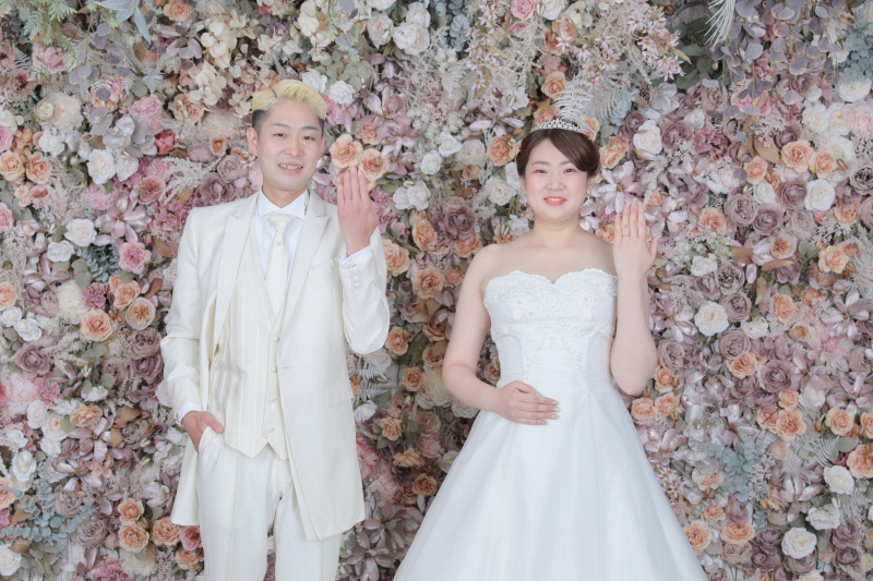 結婚しましたー