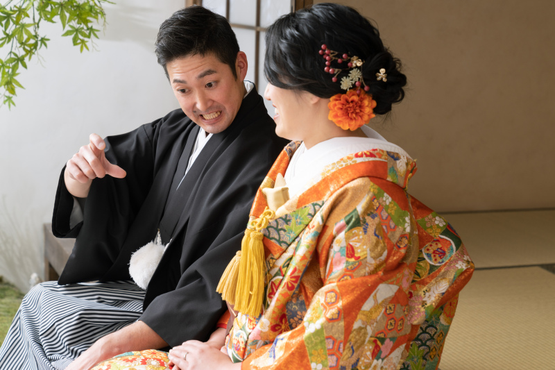 なりきるご新郎様