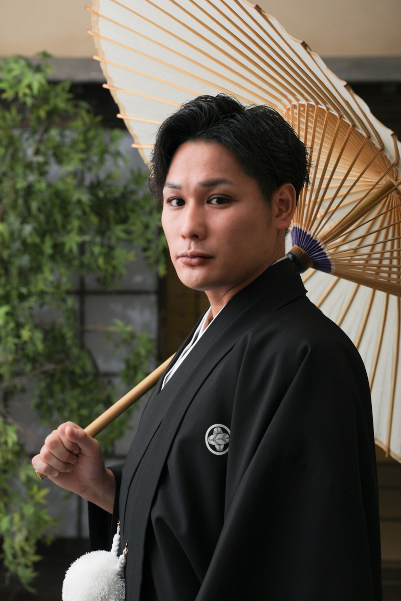 ご新郎様のソロショット