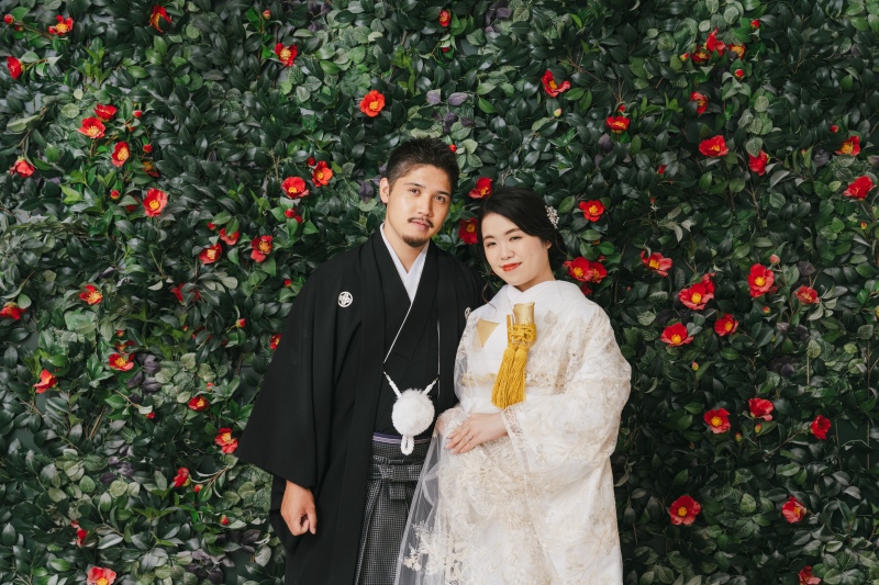 同日に和装撮影も◎