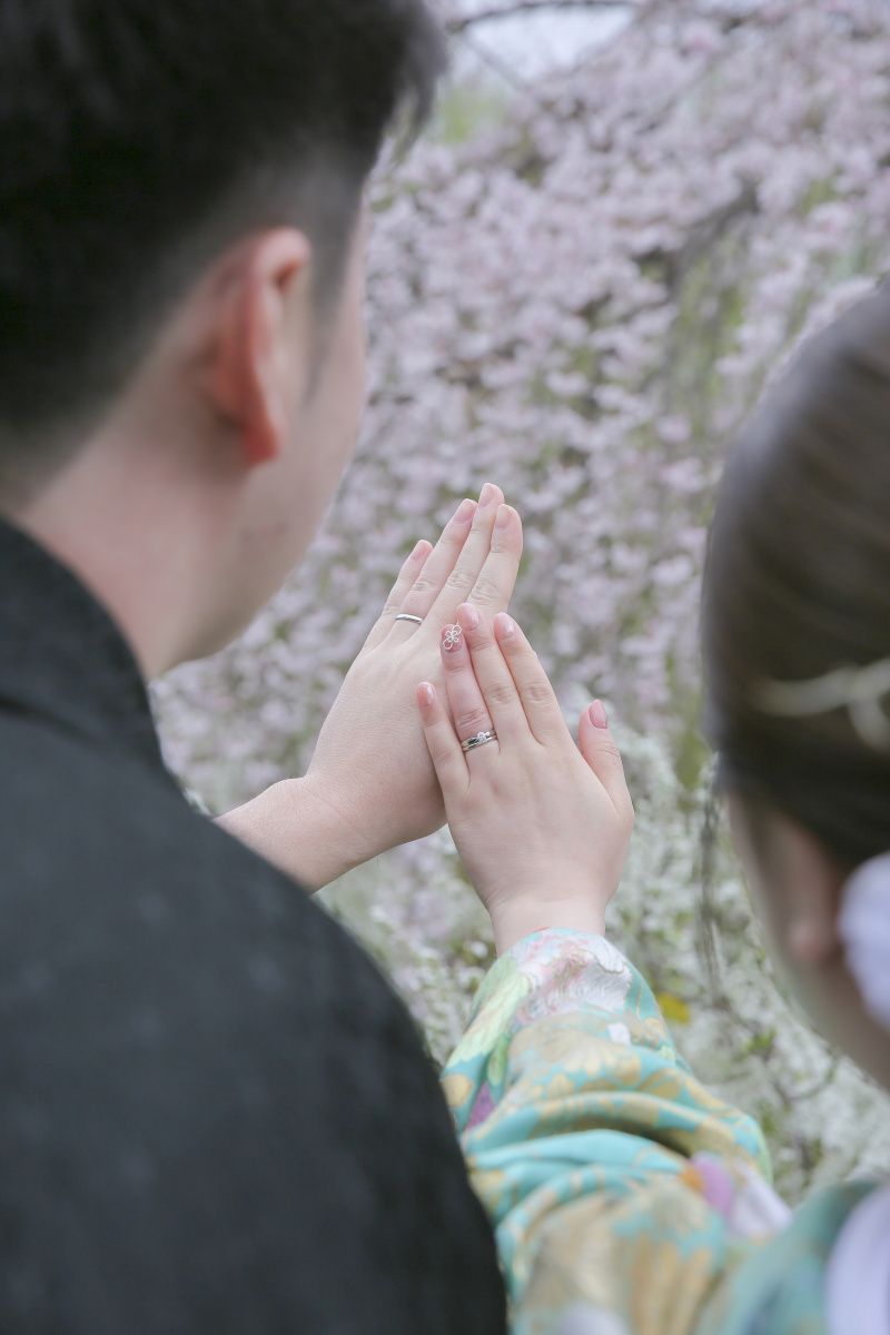 手元ショット。