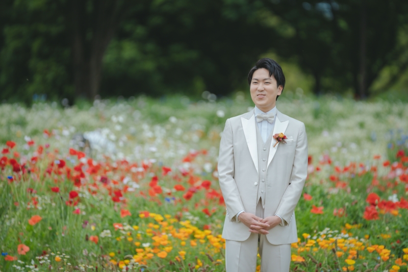 ご新郎さまソロショット