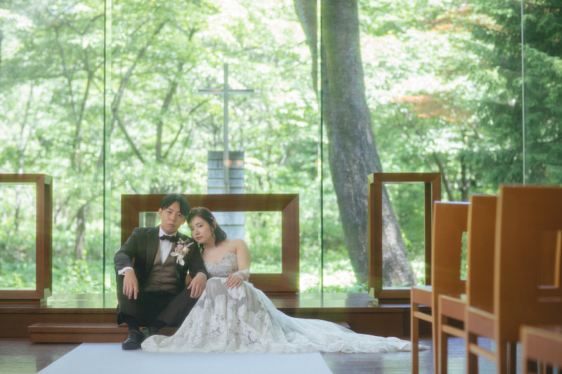 チャペルでもチャペルっぽくなく撮れます