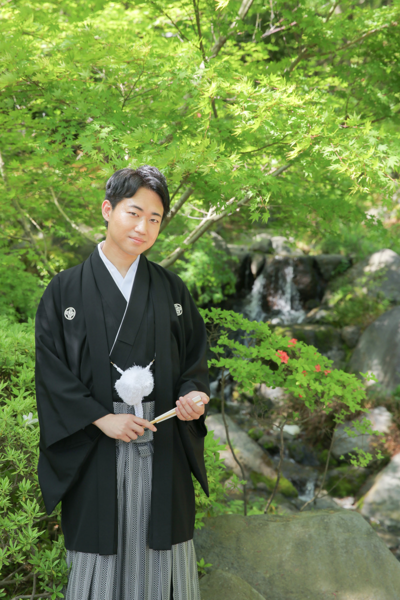 ご新郎様ソロショット。