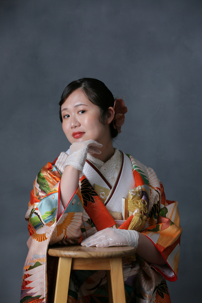 ご新婦様のソロショット。