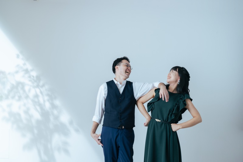 自然体な雰囲気で