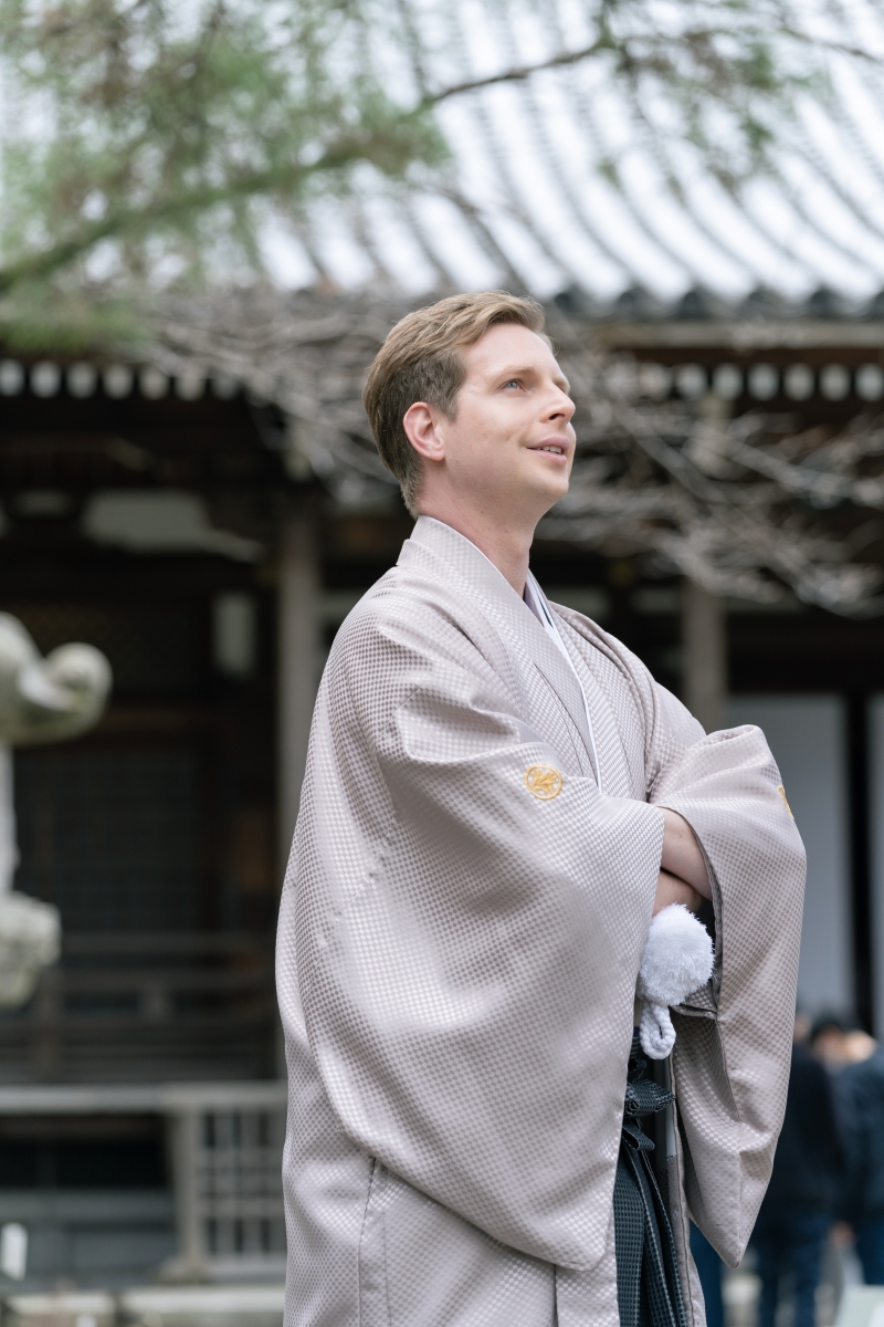 ご新郎様のソロショット!