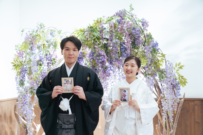 和装へお着替え