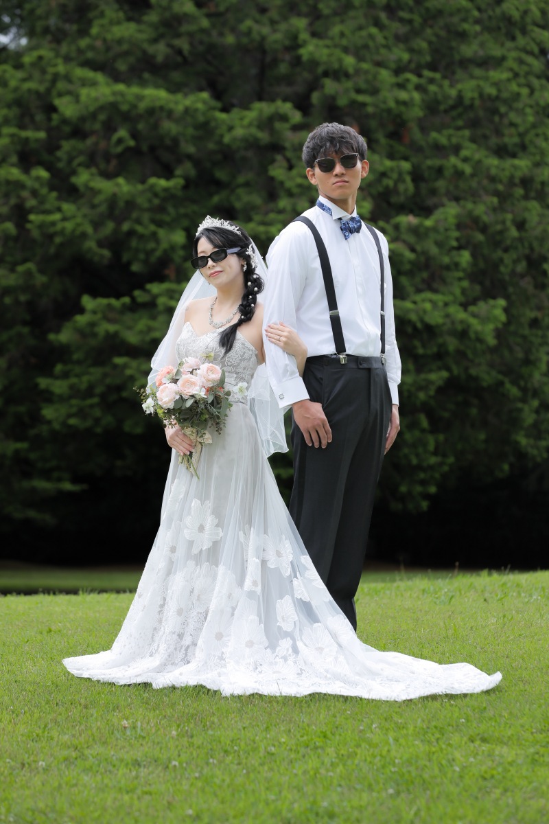 サングラスを使って