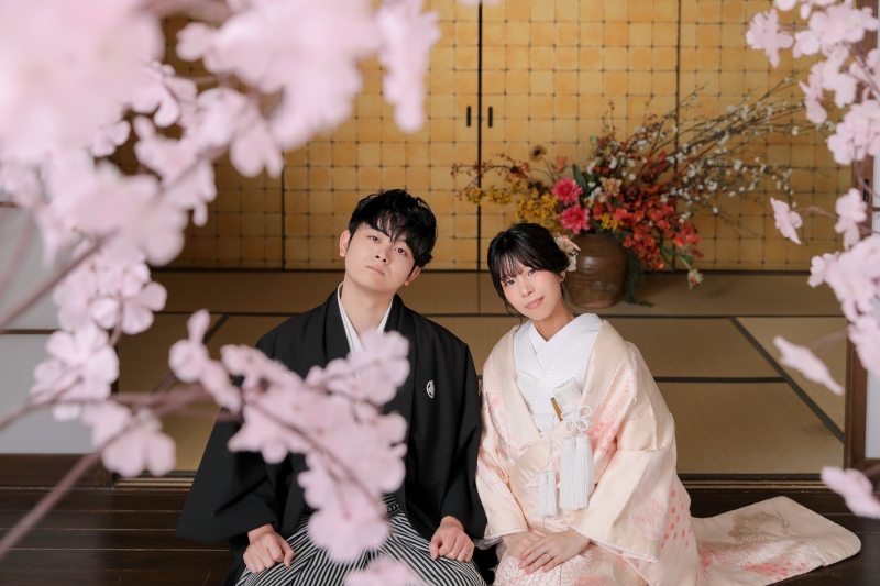 お花見気分