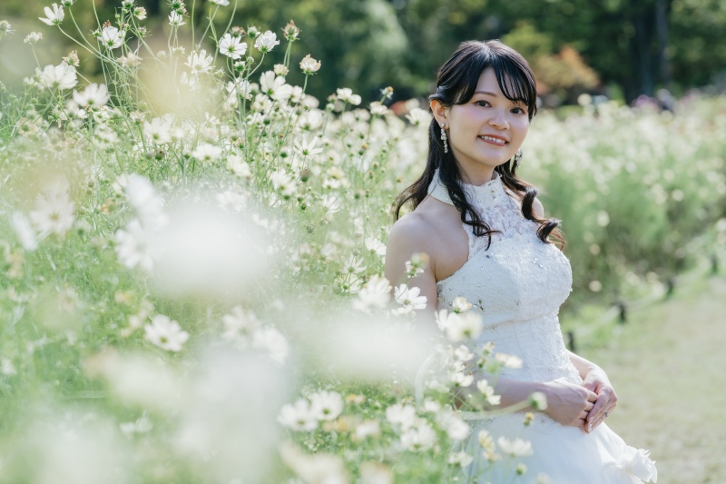 ご新婦様のソロショット