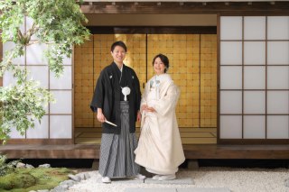 屋内庭園スタジオで！