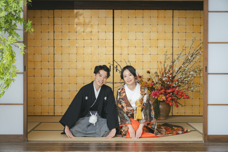 お辞儀ショット