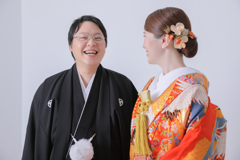 ご新郎様の笑顔ゲット!