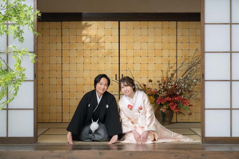 お辞儀ショット