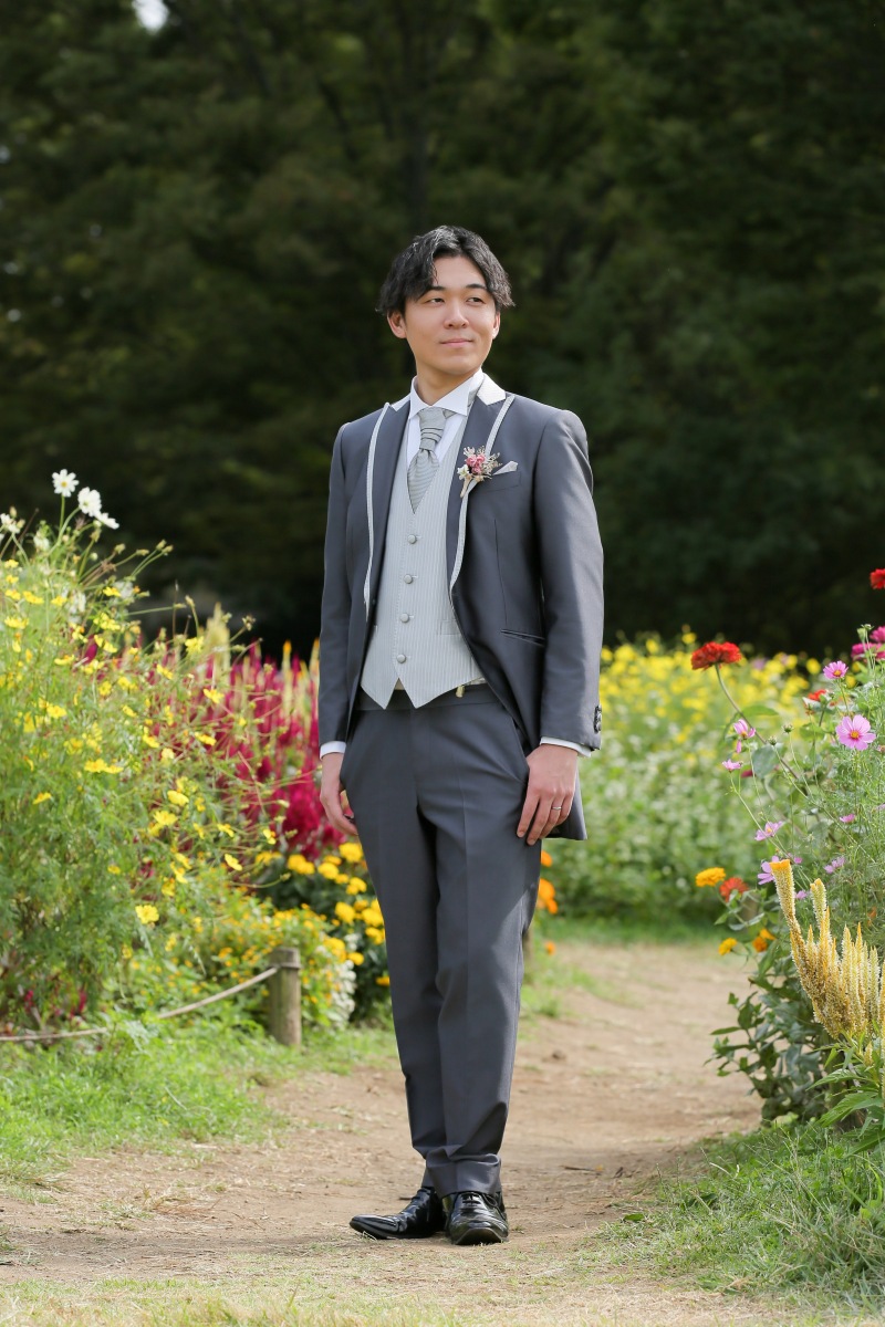 ご新郎様ソロショット