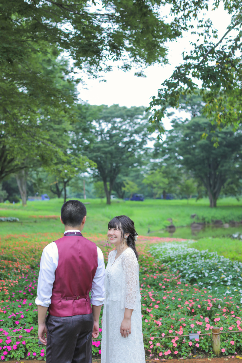 カラフルなお花