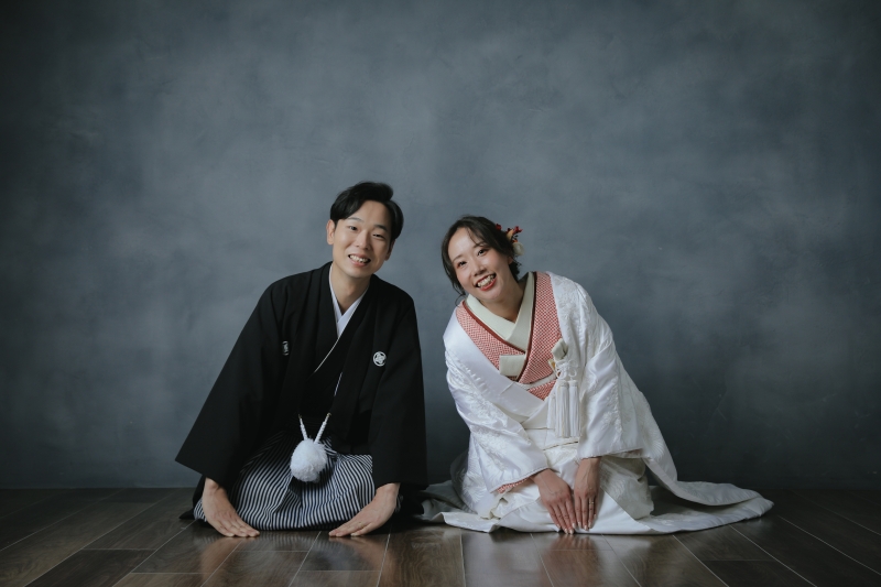 白無垢へ掛け替え！