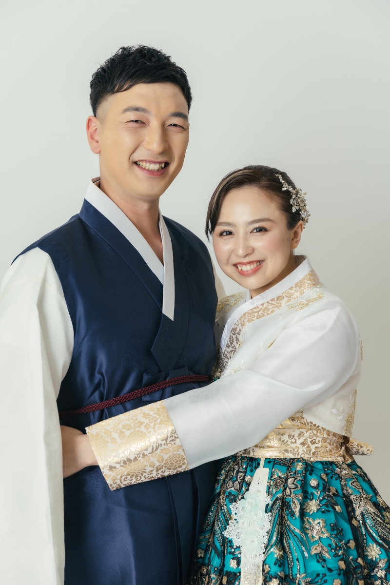 韓服のお衣装で!!