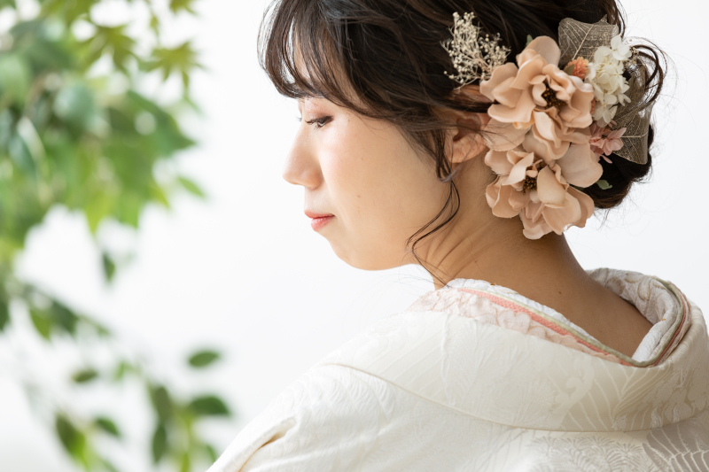 ご新婦様のソロショット