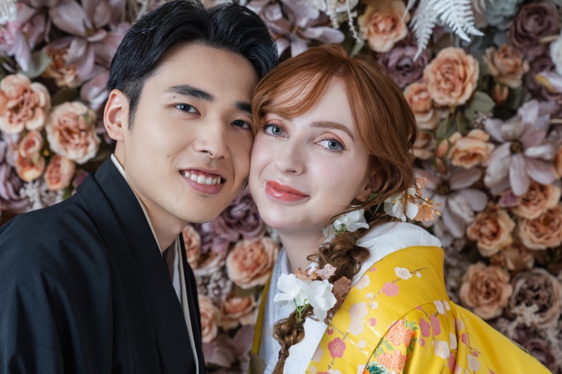 ぎゅっとくっついて