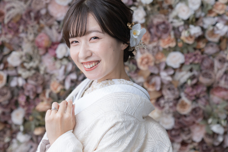 ご新婦様ソロショット。