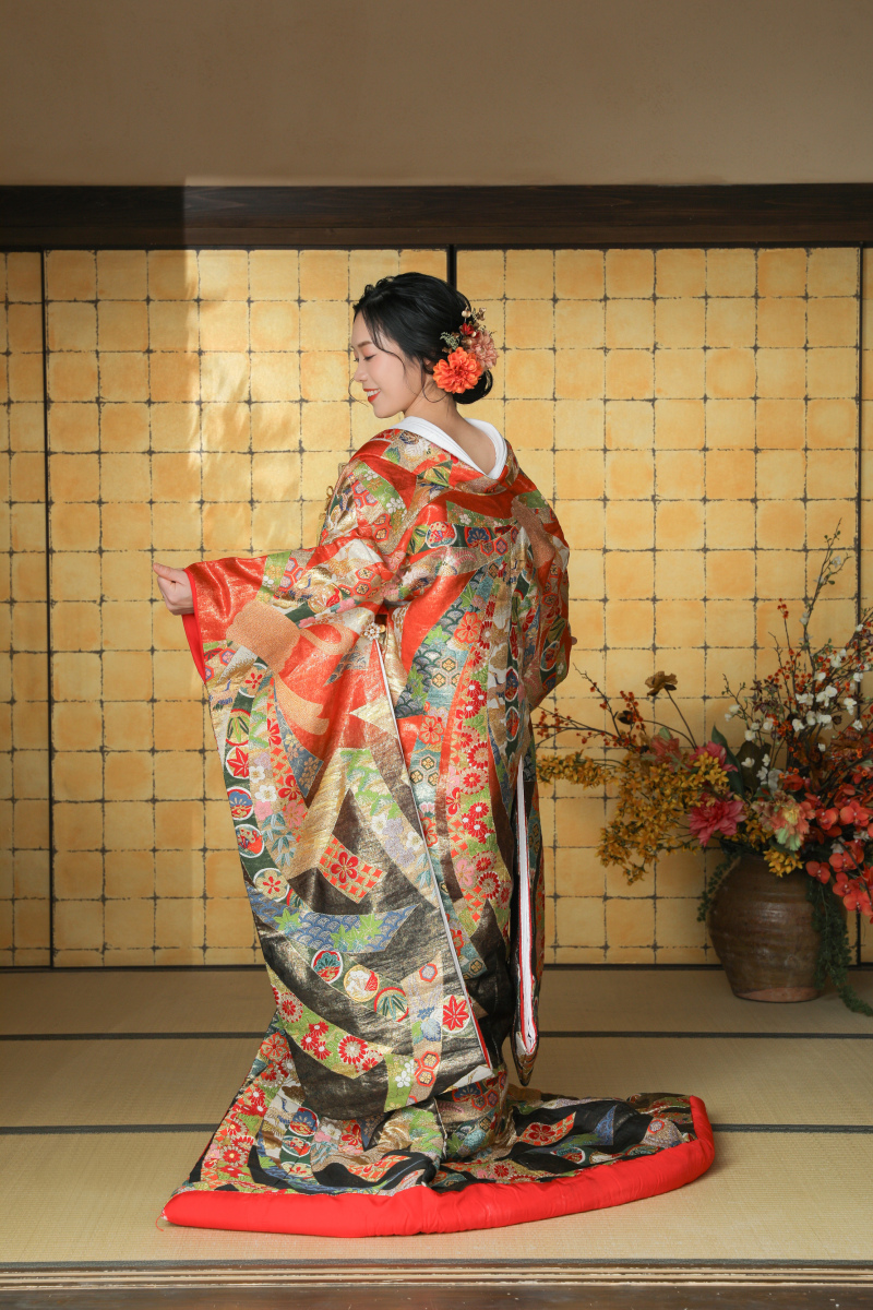 ご新婦様の後姿