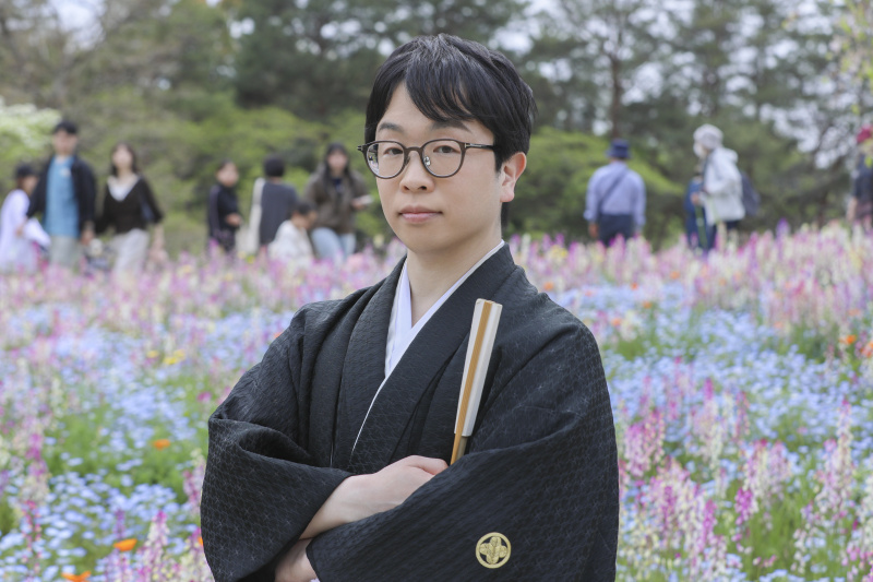 ご新郎様のソロショット。