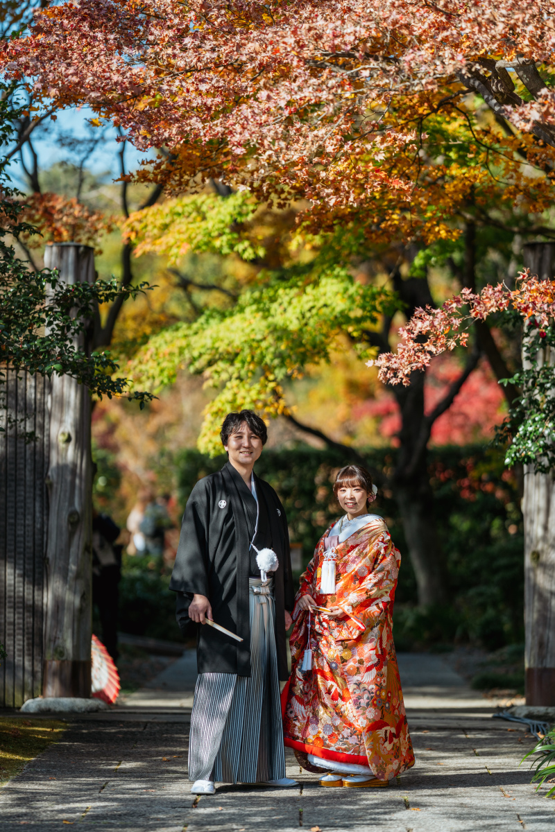 紅葉が綺麗です。