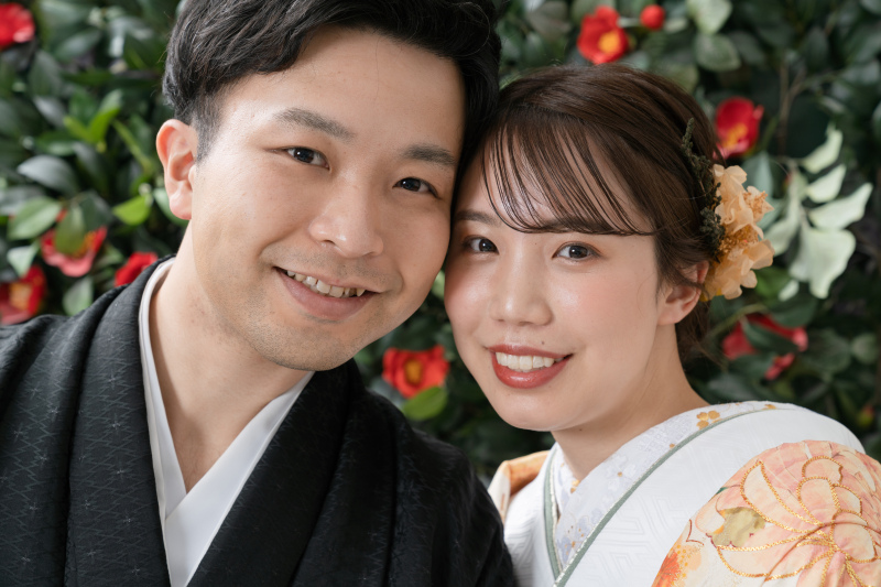 ぎゅっと寄り添って