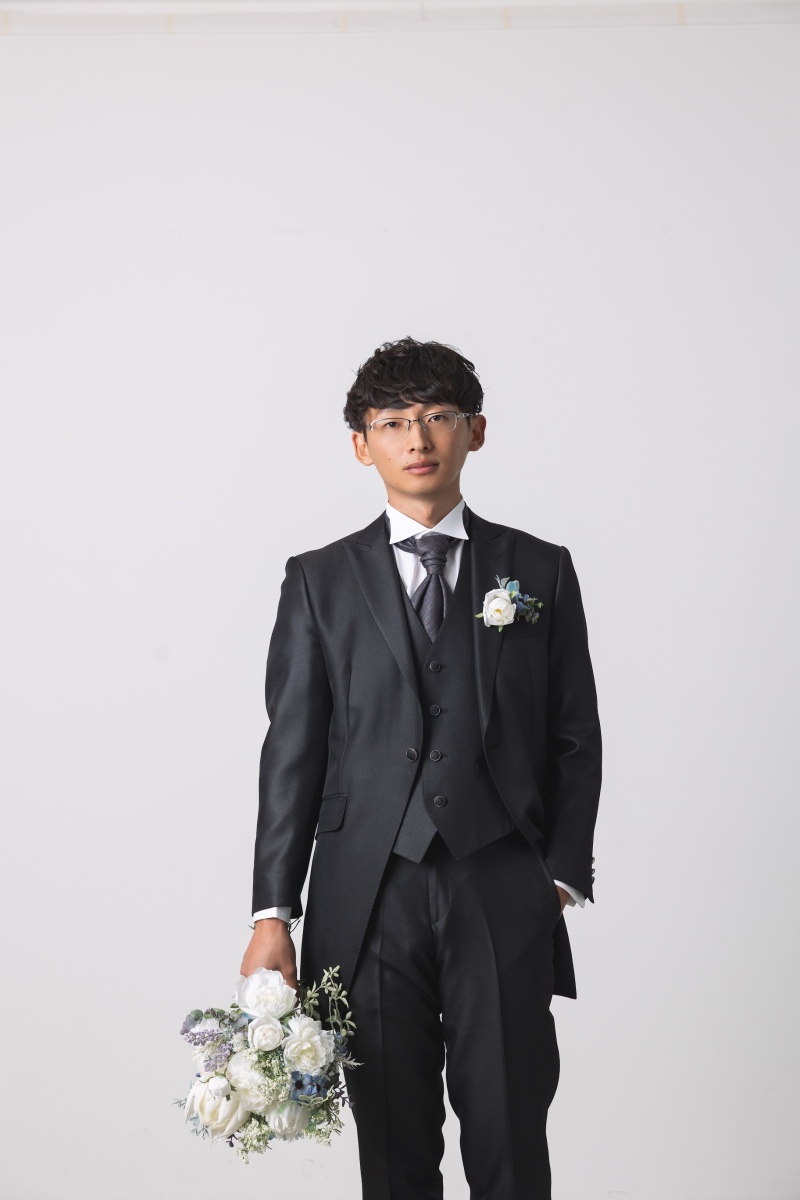 ご新郎様のソロショット
