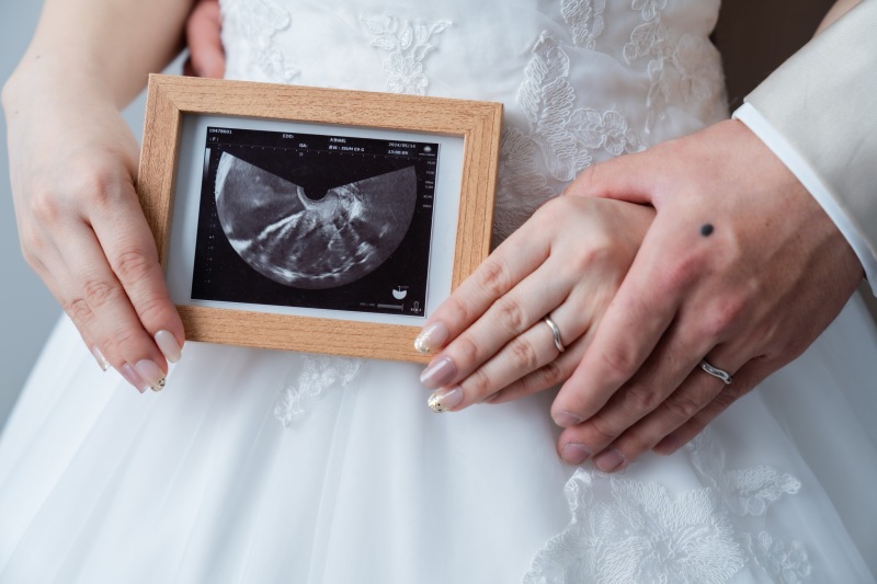 お腹のベビーも一緒に