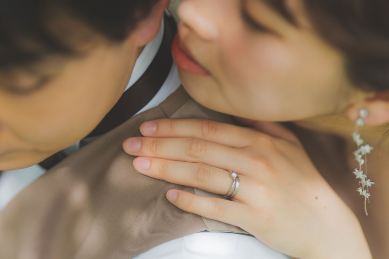 紫陽花と新緑10