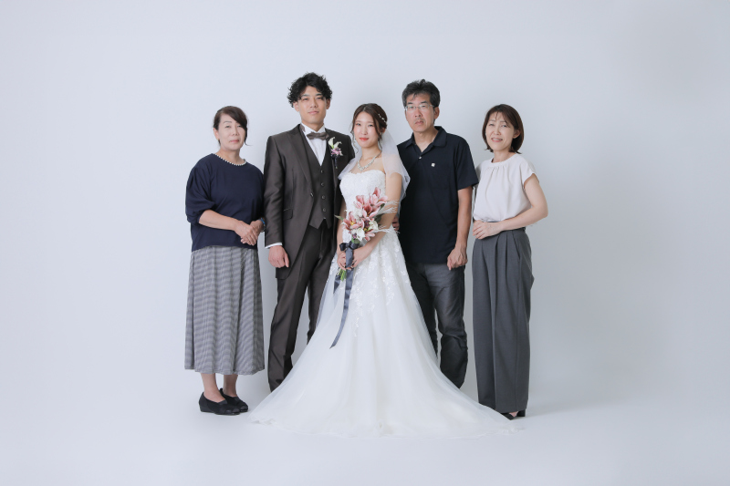 ご家族様と一緒に撮影